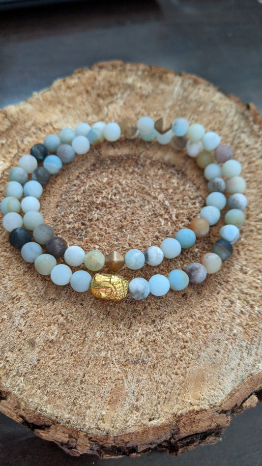 Amazonite Bracelet Set