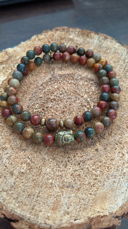 Picasso Jasper Bracelet Set